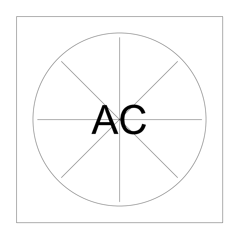 AC Condenser Unit plan view CAD block