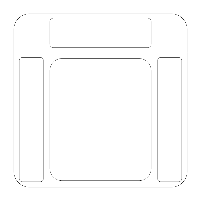 Guest Chair CAD block, plan view (DWG/DXF)