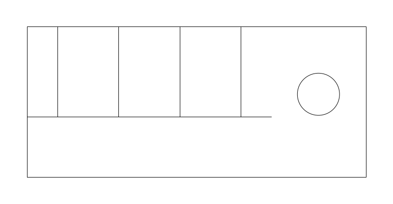 CO2 Monitor CAD block, plan view (DWG/DXF)