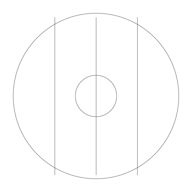 Floor Drain plan view CAD block