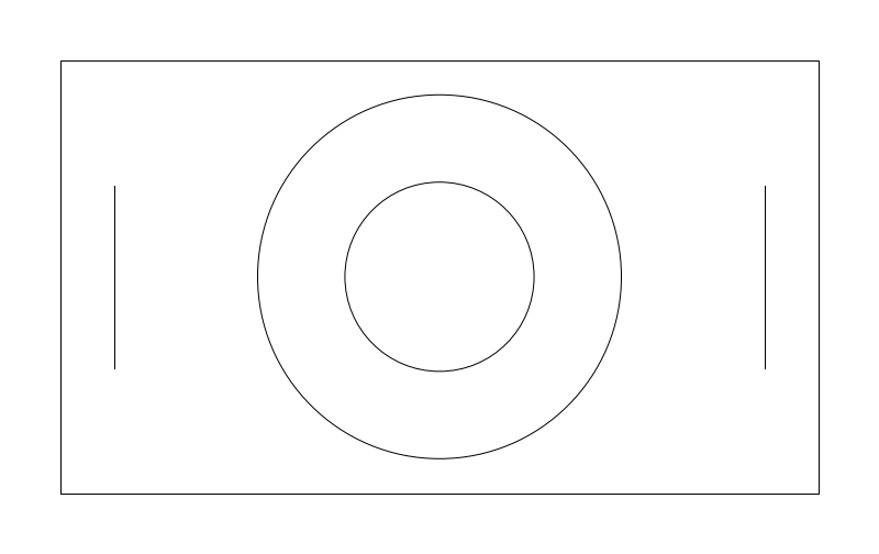 Panic / Duress Button CAD block, plan view (DWG/DXF)