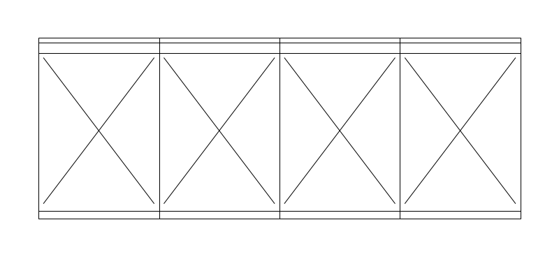 48-inch Vault Shelving CAD block, plan view (DWG/DXF)
