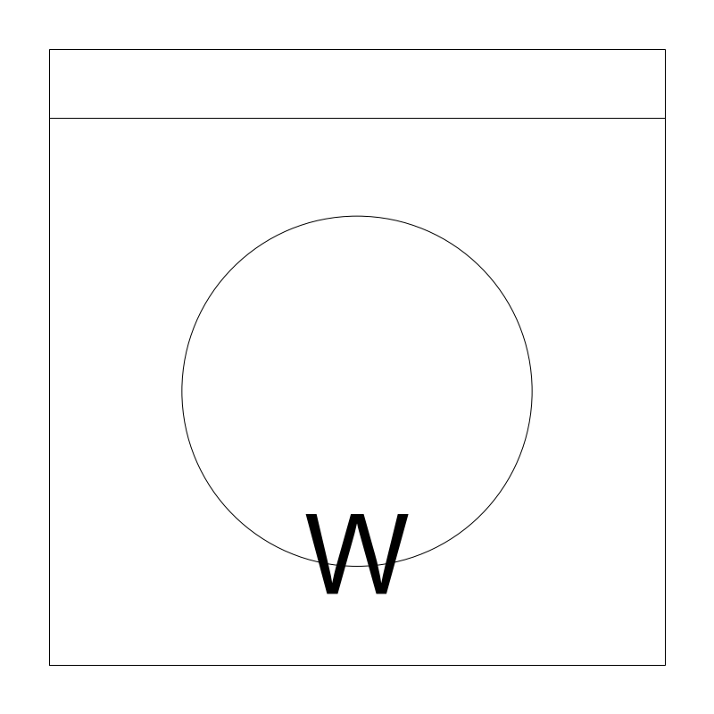27-inch Washing Machine plan view CAD block
