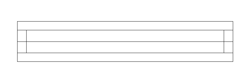 24-inch Single-Hung Window CAD block, plan view (DWG/DXF)